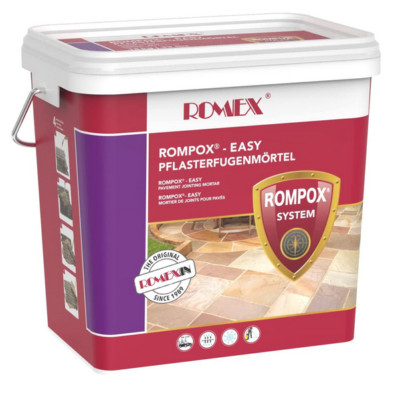 Romex Rompox Easy 15 kg Sand 1-Komponent Pflasterfugenmörtel 1K fix und fertig