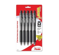 Pentel Wow Retractable Ballpoint Pen, Medium Line, Black Ink 5 Ea (pack Of 2) on sale Pentel Wow Retractable Ballpoint Pen, Medium Line, Black Ink 5 Ea (pack Of 2) on sale
