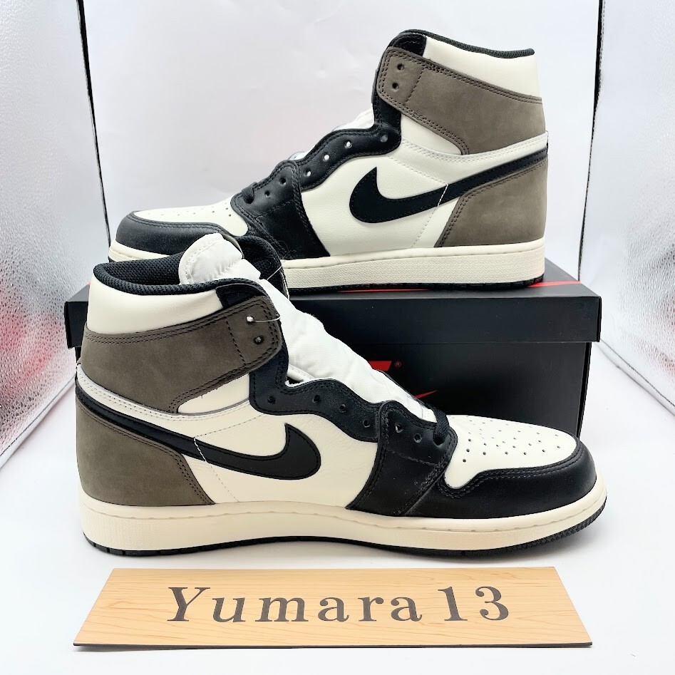 Nike Air Jordan 1 Retro High OG Black Mocha 555088-105 Men's
