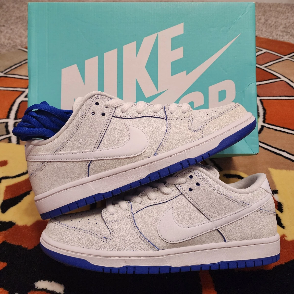Nike Dunk Premium SB Low Cracked Leather | eBay