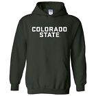 Colorado State University Basic Block Licensed Hooded Sweatshirt - Forest