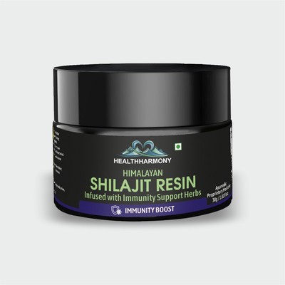Himalayan Shilajit Resin 30g Herbal Infused Energy &Vitality Booster Plastic jar