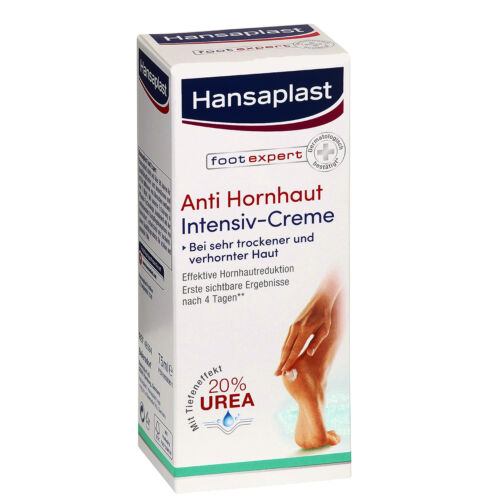 75ml Hansaplast Foot Expert Anti Hornhaut Intensiv Creme mit 20% Urea - Picture 1 of 1