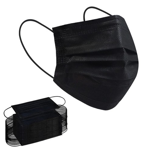 1000x 3 ply Disposable Face Masks Non Surgical Mouth Guard Protection Dust Mask