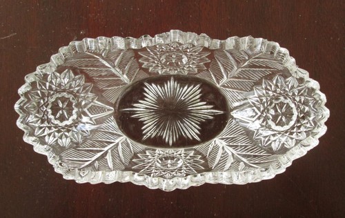 EAPG Westmoreland Specialty FERN BURST Cake Plate 10 7/8" 1905 rare - Picture 2 of 7