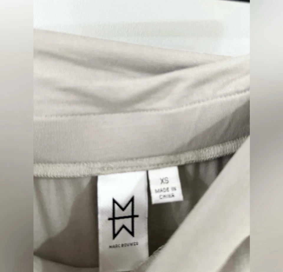 Marc Bouwer High Low Knit Skirt Gray Size XS - Image 4 of 4