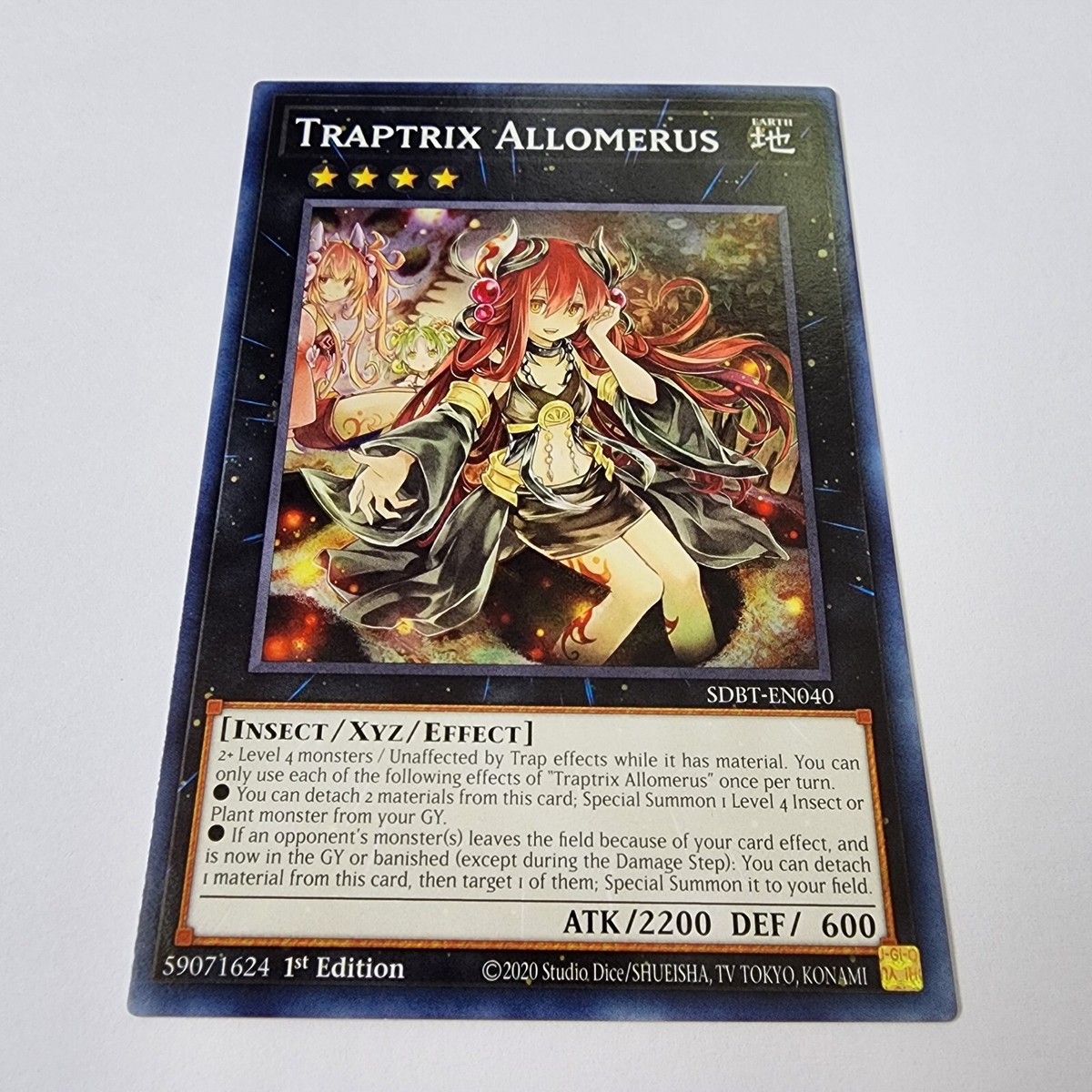 Traptrix Allomerus - SDBT-EN040 - NM - 1st Ed - Common - Yugioh | eBay