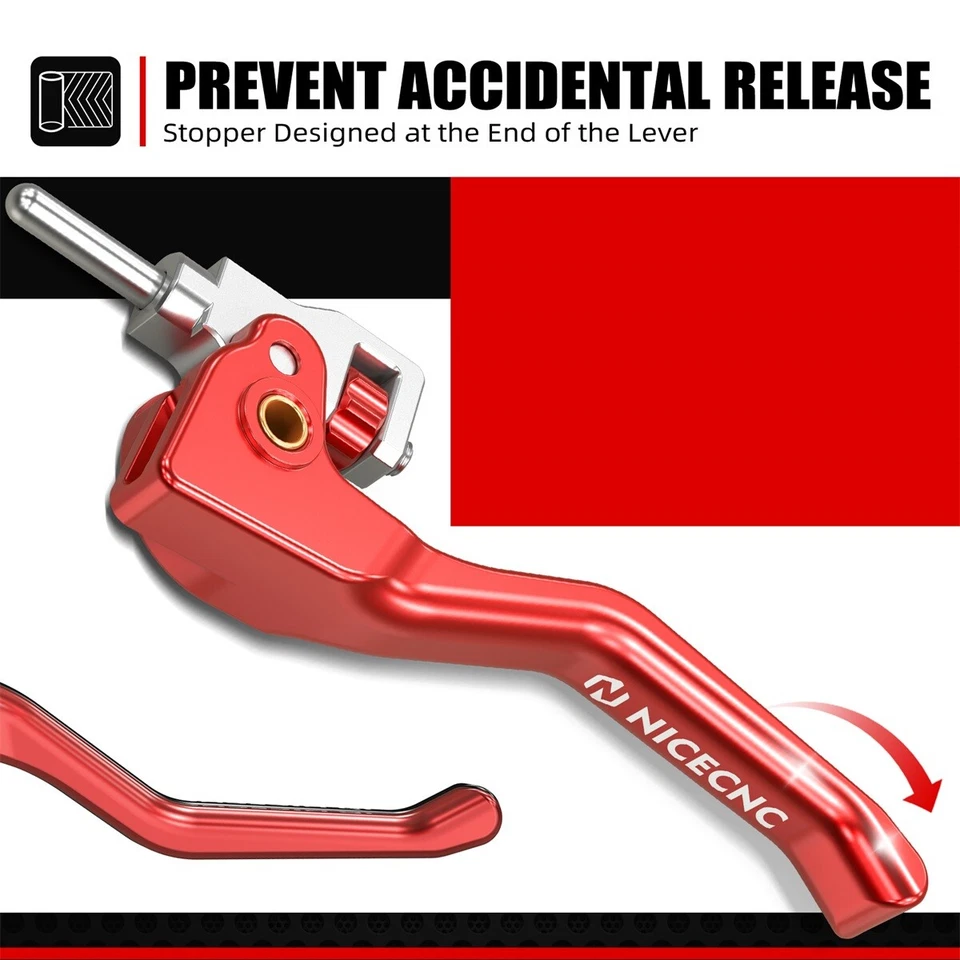 NICECNC Shorty Kupplungshebel Für Beta 200/250/300 RR 250 300 XTRAINER 2019-2025 - Bild 2 von 4