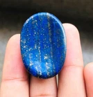 Lapis Lazuli Worry Thumb Stone Crystal Healing Gemstone Reiki Wellness Chakra