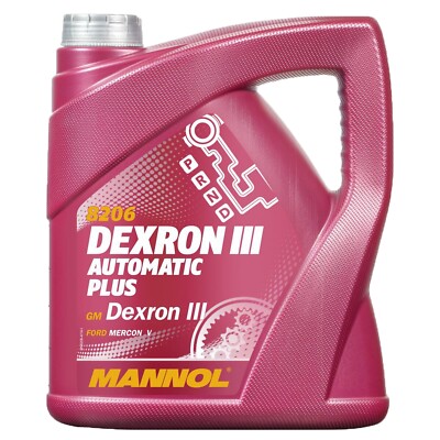 4 LITER DEXRON 3 III ATF AUTOMATIK-ÖL GETRIEBEÖL SERVOÖL AUTOMATIC PLUS ÖL