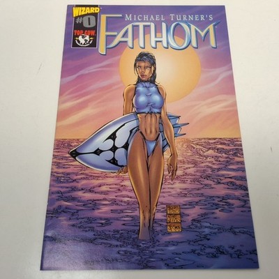 Michael Turner's Fathom #0 1998 Wizard Top Cow 1st Aspen Matthews Ocean Surf