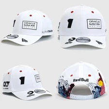 NEW Red Bull Racing F1 New Era 9Twenty Unisex Adult Re-Edition White Hat