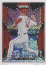 2019 Panini Prizm Tier III Red Mojo Prizm 146/299 Tyler Mahle #258 11pj