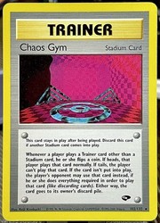 Chaos Gym 102/132 Gym Challenge