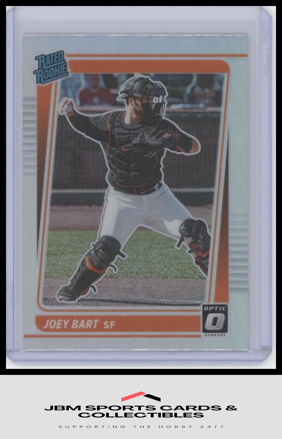 2021 Donruss Optic #36 Joey Bart Holo