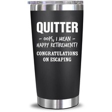 Funny Retirement Gift 2026 20 Oz Tumbler for Coworker