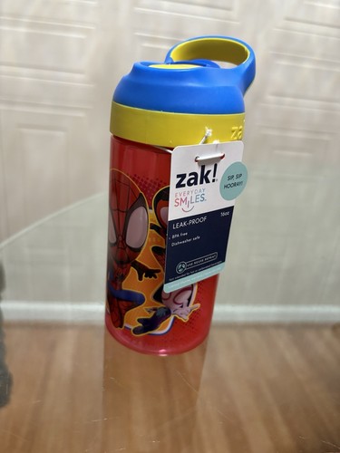 Neu mit Etikett Zak! Peeps 16 Unzen Auslaufsicher Kinder Schnabeltasse BPA Frei Spider-Man - Bild 3 von 5