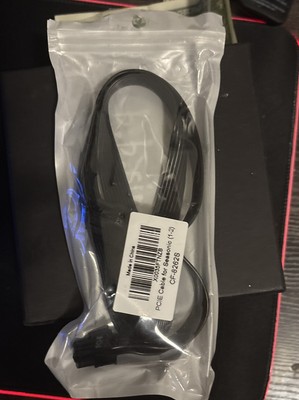 PCIe 8pin (6+2) + 6pin Cable - Black 