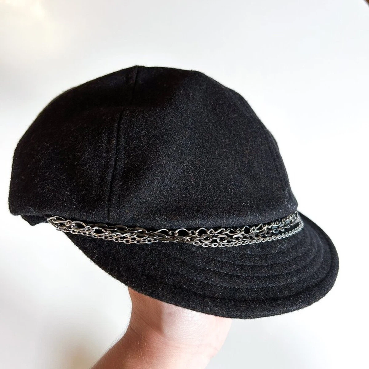 Black Size S Newsboy Caps for Women for sale | eBay display picture 1