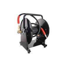 5000 PSI 3/8" x 200' Hose Reel for High Pressure Power Washer and Sewer Jetter