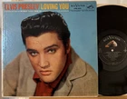 Elvis Presley Loving You Vinyl LP RCA LPM-1515 Mono 1st Pressing Teddy Bear
