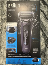 Maquinilla de afeitar eléctrica Braun para hombre serie 6, afeitadora eléctrica, recortadora de precisión, S6