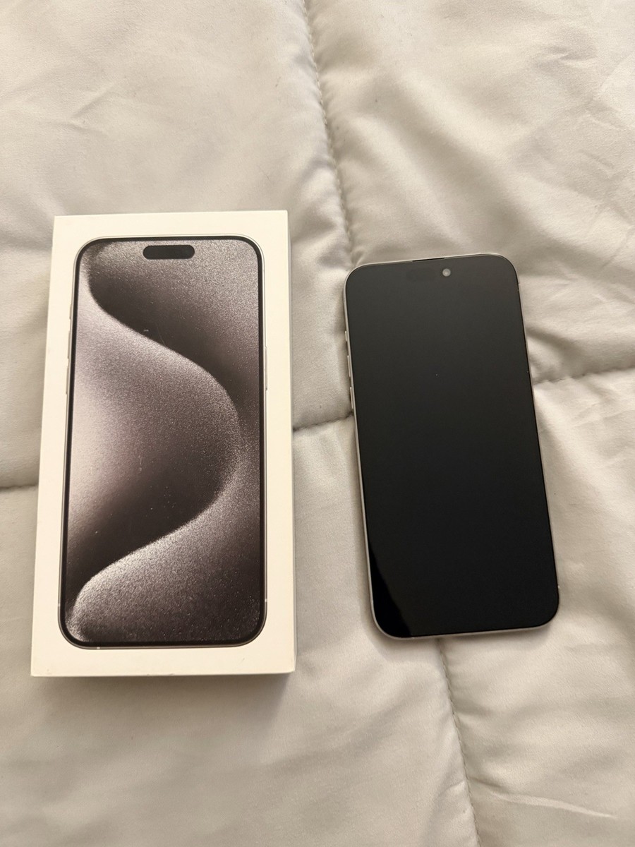 apple iphone 15 pro max 256gb unlocked used Has Face ID Issues | eBay