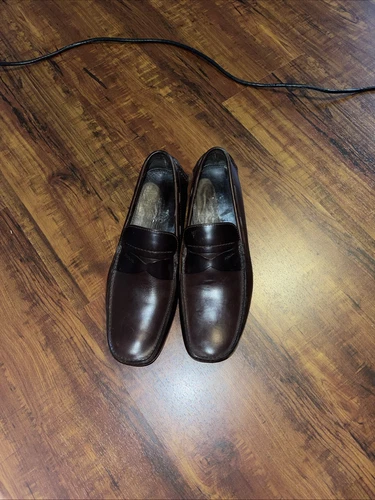 Mocassins homme marron Prada pointure 8,5 chaussures de conduite