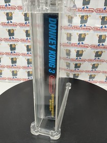 Donkey Kong 3 Arcade Classics Nintendo NES CIB Hangtab VGA WATA CGC Black Box DK