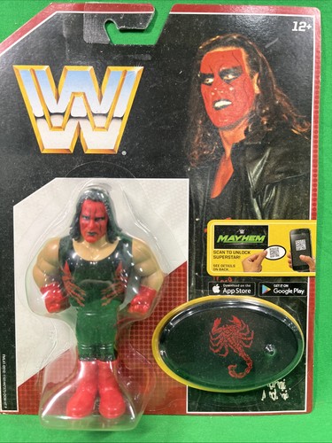 Mattel WWE Retro Sting NWO  Action Figure Red Blac...