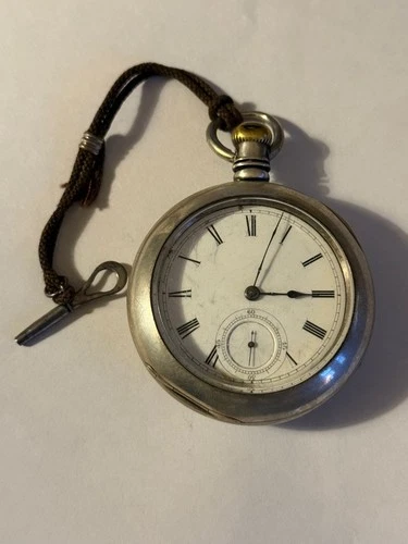 Vintage Illinois Watch Co.  Pocket Watch - not running  L16