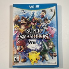 Super Smash Bros. (Nintendo Wii U, 2014) Complete w/ Manual CIB