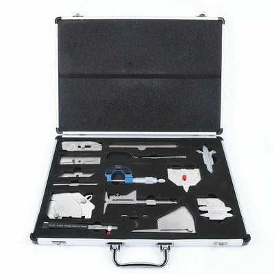 Welding Gauge Tool Measurement Gauge Inspection Ruler 13pcs/Box MG-11 System 2KG