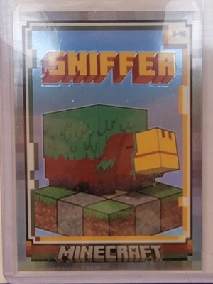 2024 Panini Minecraft Trading Cards Base Set Prizm OptiChrome Sniffer  040/149 