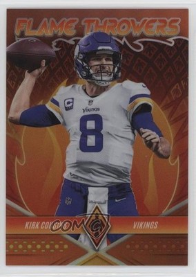 2022 Panini Phoenix Flame Throwers Orange /99 Kirk Cousins #FT-10 1dm4