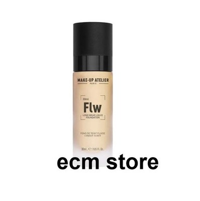 MAKE UP ATELIER Langanhaltende flüssige Foundation FLW2NB Ultra Beige Clear /EBWE