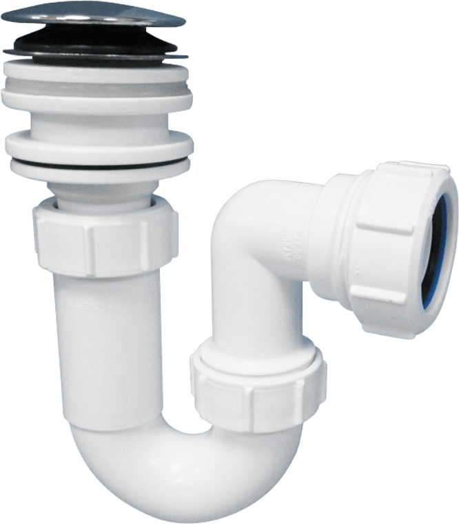 McAlpine BK2 All in One Fast Fix Basin Clicker Waste & Tubular Trap