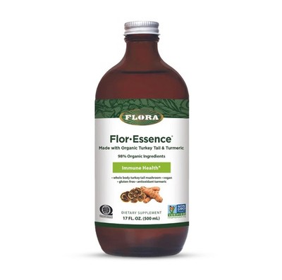 Flora Health Flor-Essence Turkey Tail Turmeric Rich In Polysaccharides 35