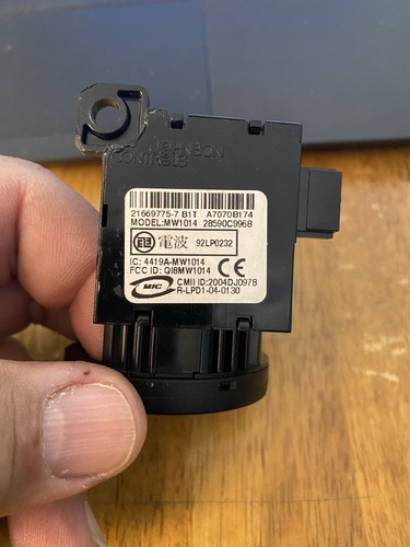 Nissan/Infiniti Immobilizer Module Model MW1014 Pathfinder, 2005-2015