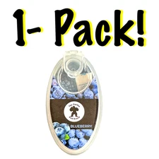 100 count Blue Berry burst beads (1 - Pack)
