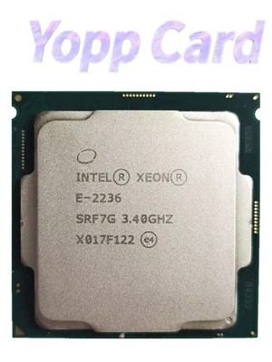 Intel Xeon E-2236 3.40GHz 6-Core LGA1151 12MB Server CPU Processor SRF7G 80W