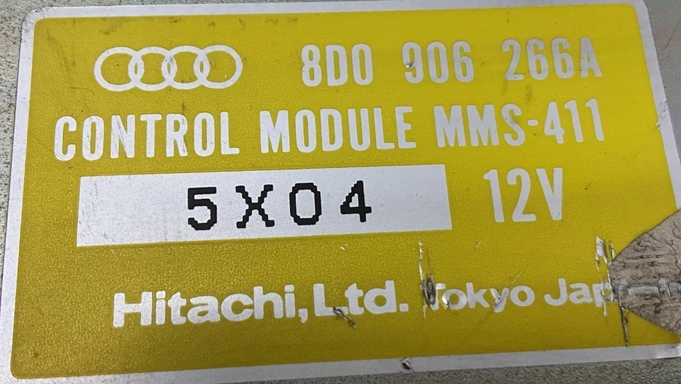 Unidad de módulo de control del motor AUDI A4 1996 ECM 8D0906266B Foto 3 de 4