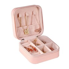 Portable UK Jewellery Box Travel Boxes Jewelry Organizer Ornaments Storage Case