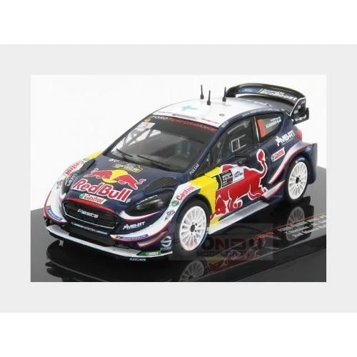 1:43 Ixo Ford Fiesta Rs Wrc Red Bull #5 2Nd Rally Monza Show 2018 Suninen RAM695 - Immagine 2 di 2