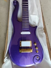 Prince Little Cloud purple Electric Guitar Fixed Bridge HS Pickup