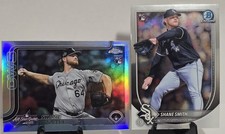 Shane Smith 2025 Topps Chrome Update Refractor All Star Game + Base White Sox