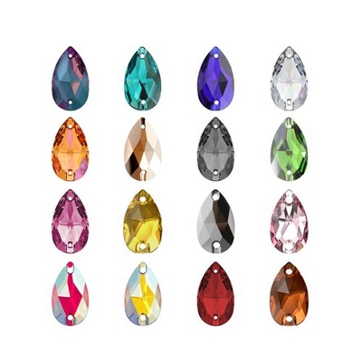 Swarovski Crystals 3230 Pear Drop Sew-On Stones - DIY Crafts
