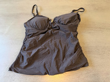 black underwire ANNE COLE swimsuit top tankini size medium