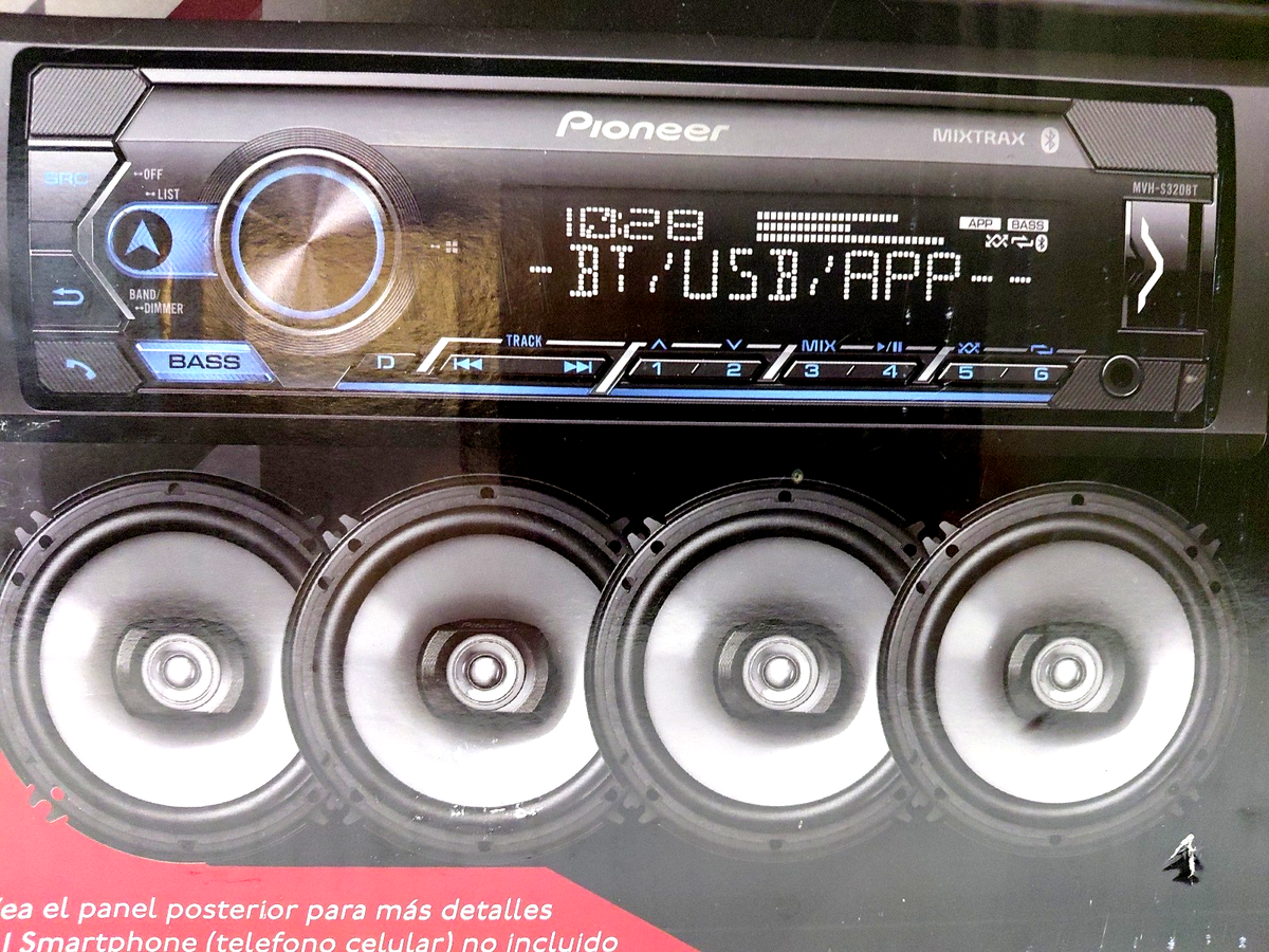 Pioneer MXT-S3266BT Digital Media Receiver (No CD) with Speakers