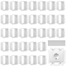 30 Pcs Electrical Box Extenders, BE2 Electrical Outlet Box Extenders with 122...